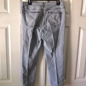 Blue striped jeans size 12